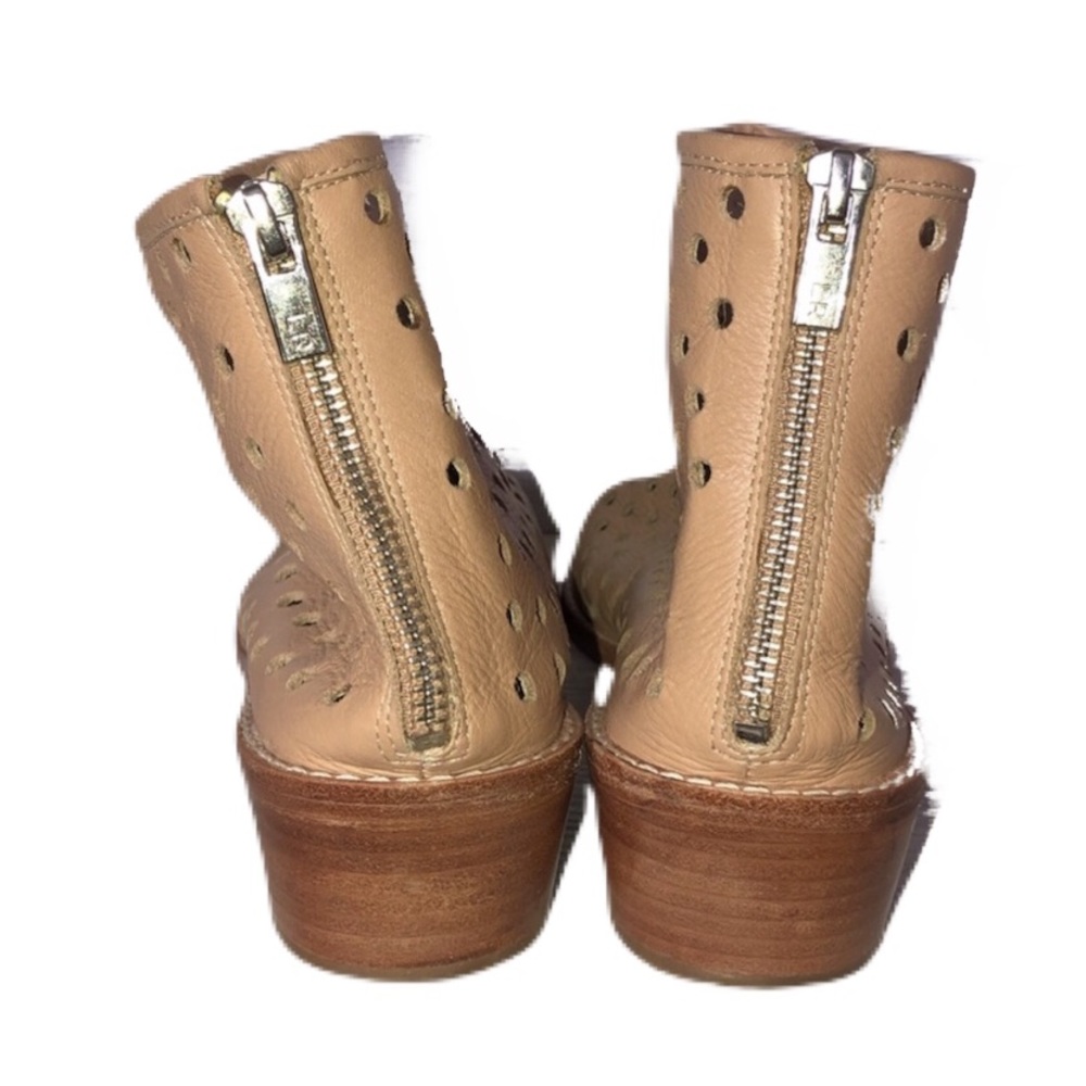 LOEFFER RANDALL TO DIE FOR LEATHER BOOTIE SANDALS - Picture 3 of 8